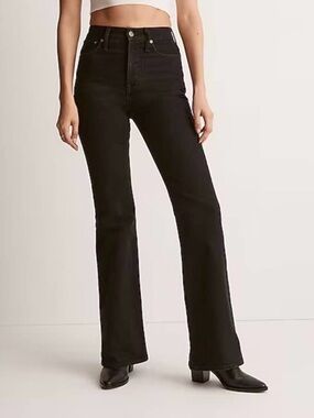 Madewell Black Perfect Vintage Flare Jeans